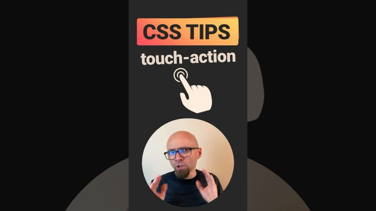 How to handle touchscreen gestures in the browser using CSS – Zoran Jambor
