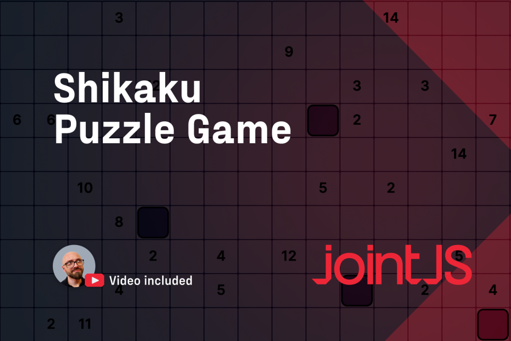 Shikaku puzzle game built in JointJS.